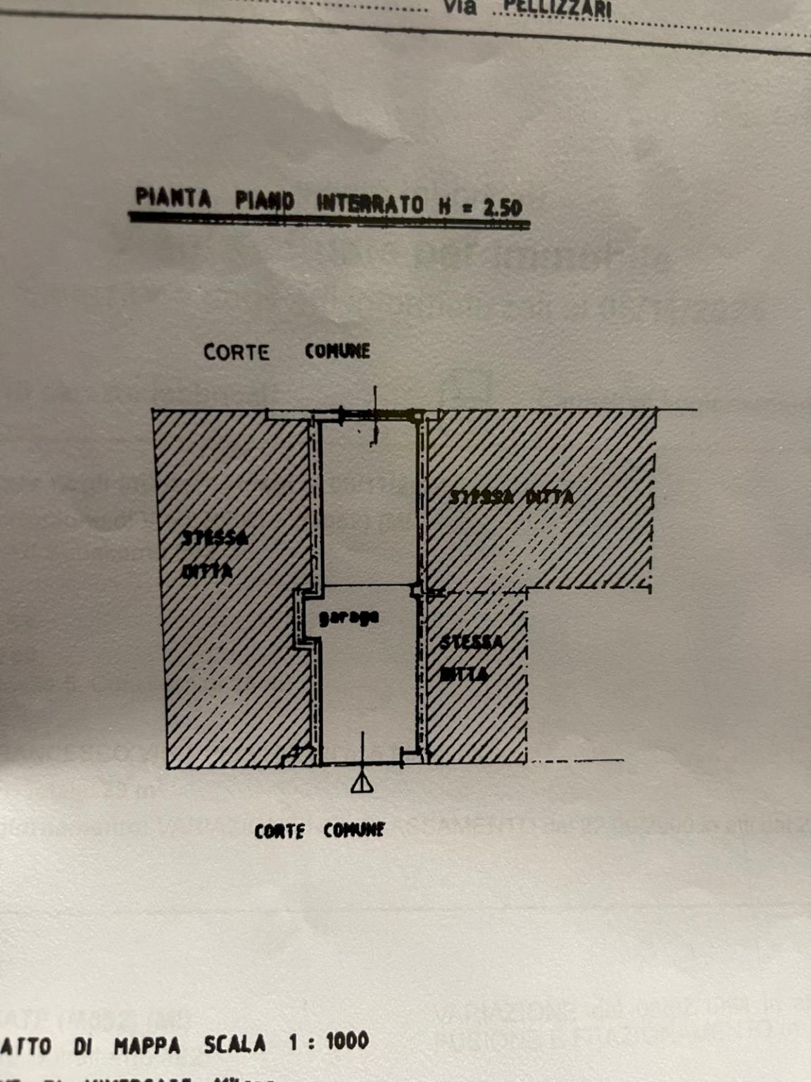 Box via Francesco Vigo Pellizzari, 5, Vimercate - planimetria 1