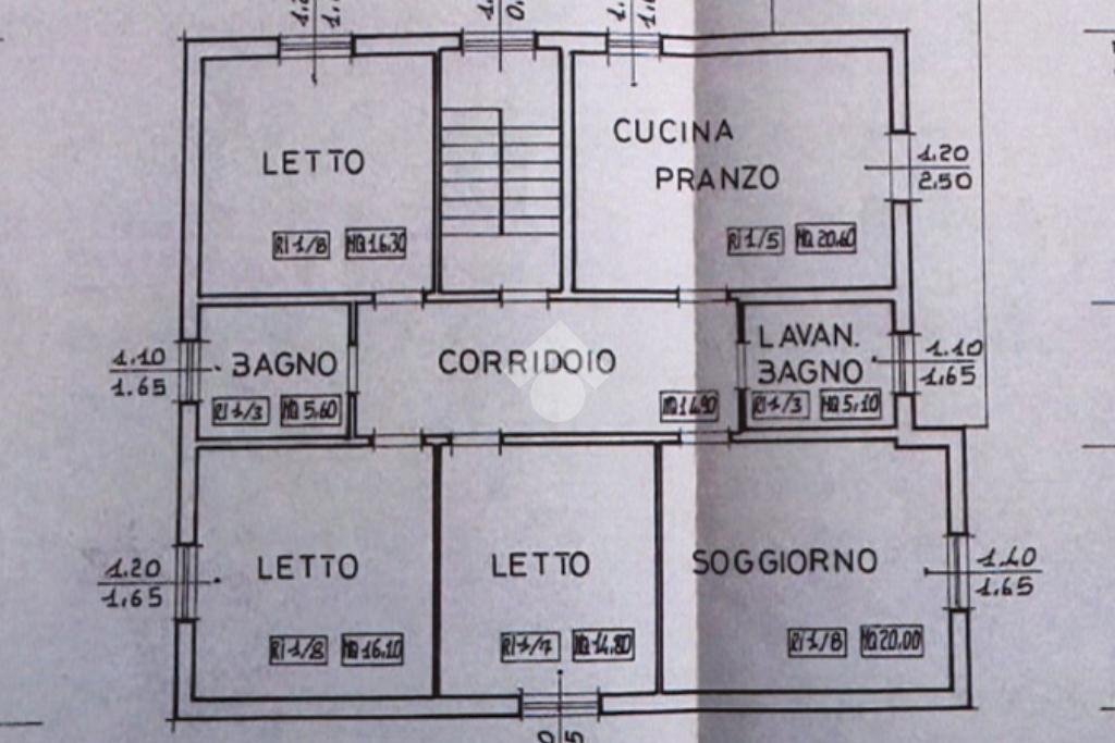 Villa Via dei Mille, Montecchio Emilia - planimetria 1