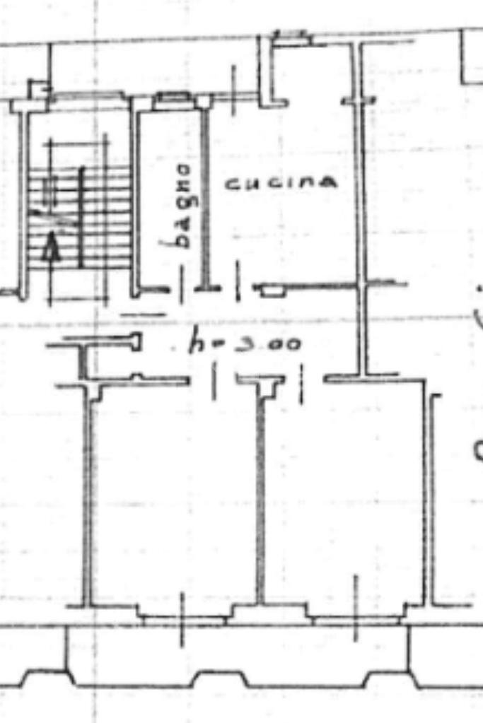 Trilocale Via Torino, None - planimetria 1