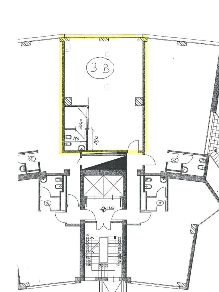 Ufficio via Lasie, Imola - planimetria 1