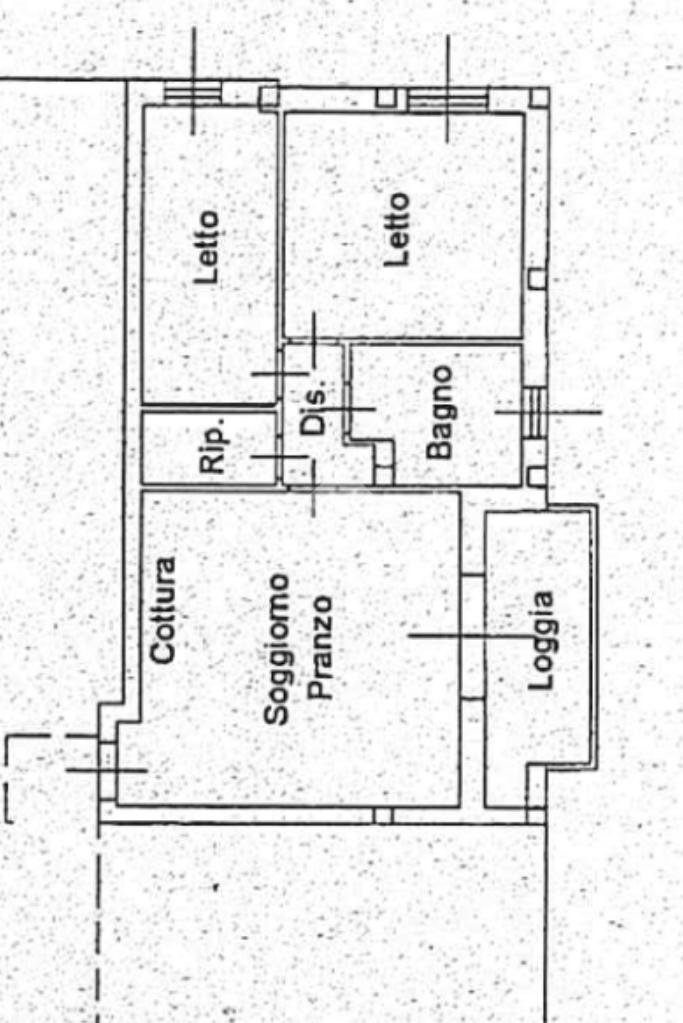 Trilocale Via Settembrini, Reggio nell'Emilia - planimetria 1