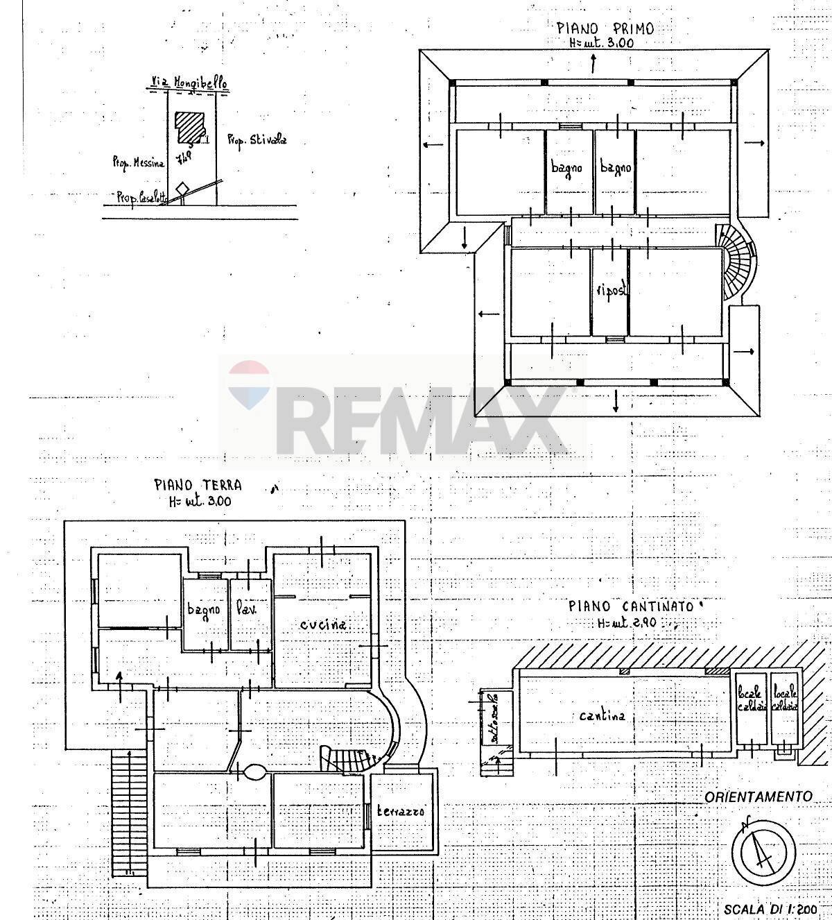 Pianta 2D - Villa Via Etnea
 
68, Gravina di Catania - planimetria 1