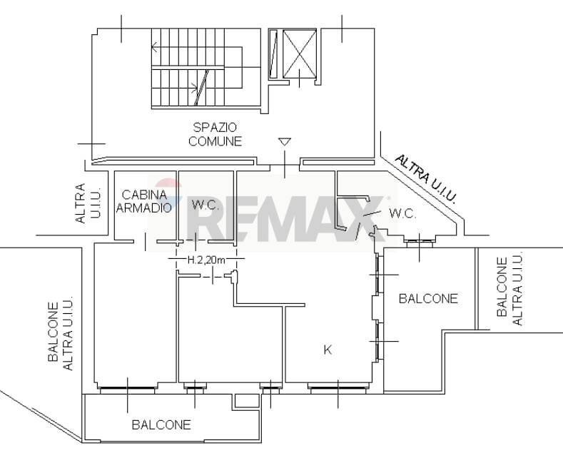 Pianta 2D - Three-room apartment via Calatafimi
 
16, Settimo Milanese - floor plans 1