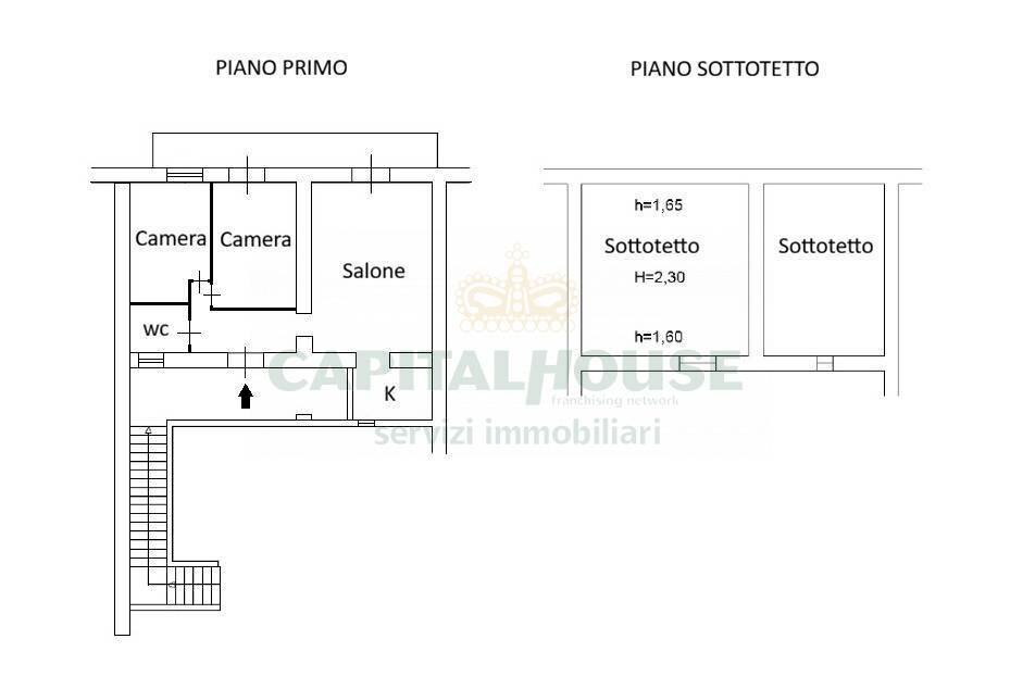 Foto 22 - Three-room apartment Via Appia, San Nicola la Strada - floor plans 1