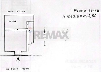 Pianta 2D - Casa indipendente Via Padre Trapani
 
28-30, Ragusa - foto 19