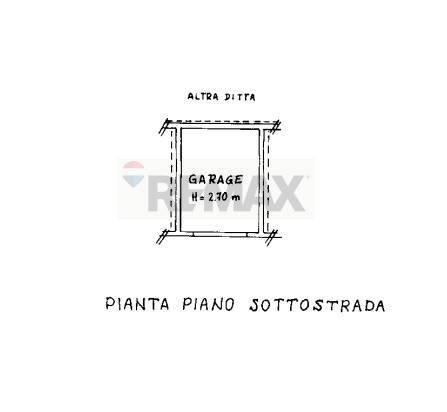 Pianta 2D - Quadrilocale Ragusa - planimetria 1