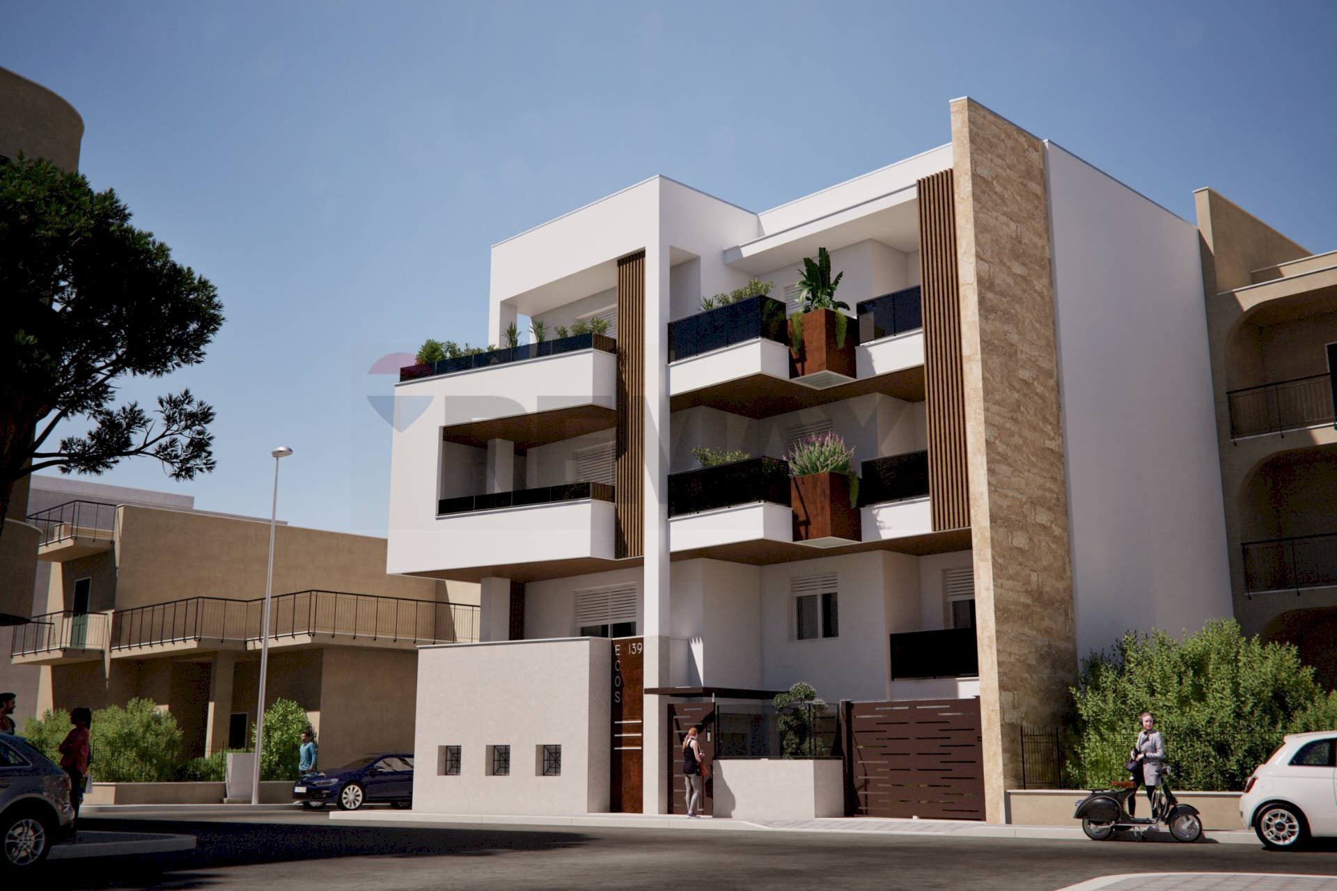 Edificio all\'aperto - Trilocale Via Ammiraglio Vacca
 
139, Bitonto - foto 3