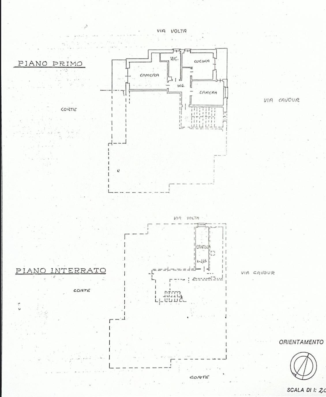 Foto 27 - Trilocale Via Cavour
 
6, Farigliano - planimetria 1