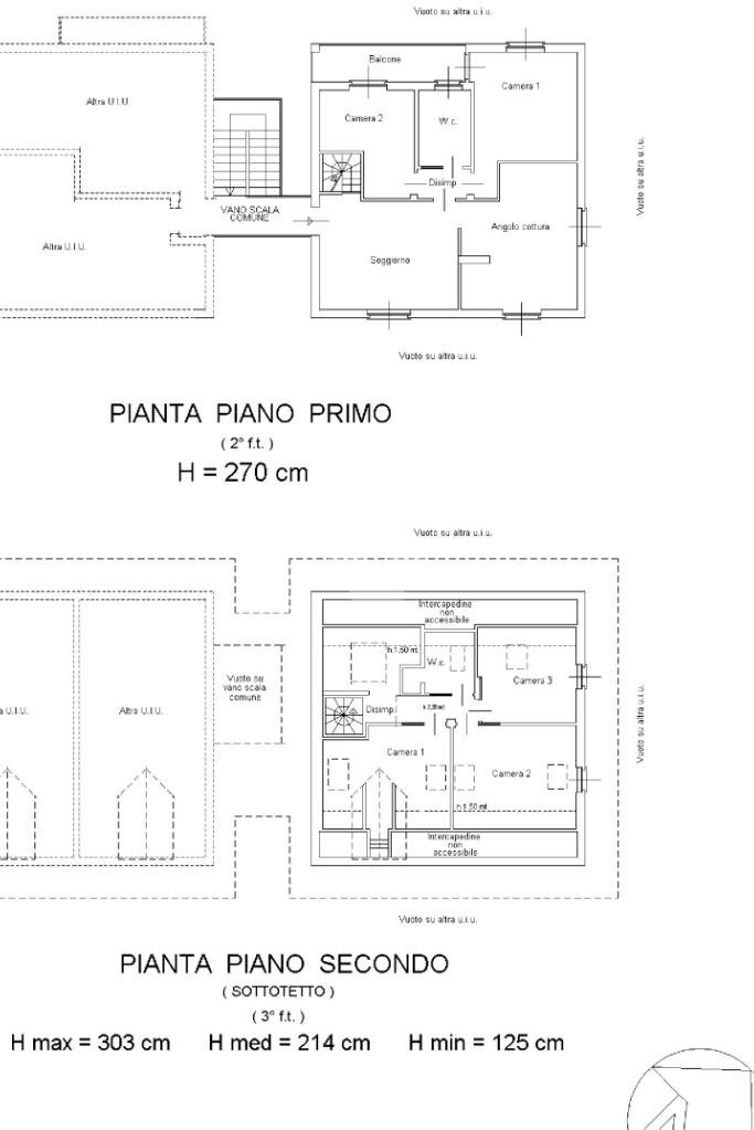 Appartamento Via delle vigne, Cafasse - planimetria 1