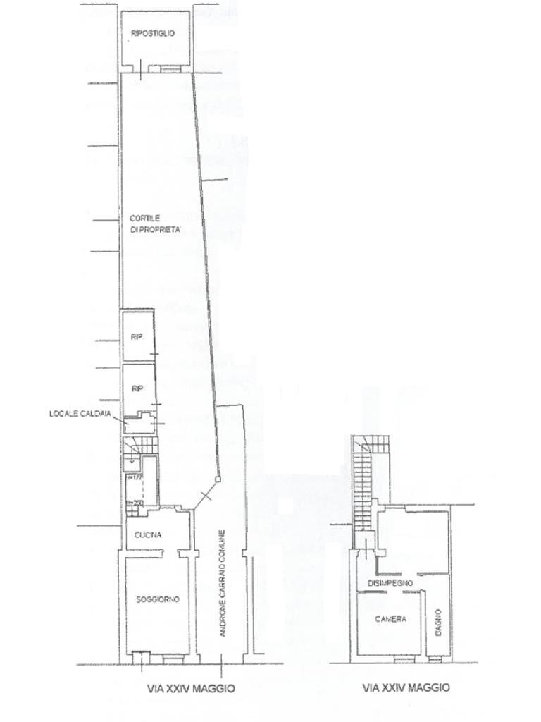 Casa indipendente Via XXIV Maggio, Corbetta - planimetria 1