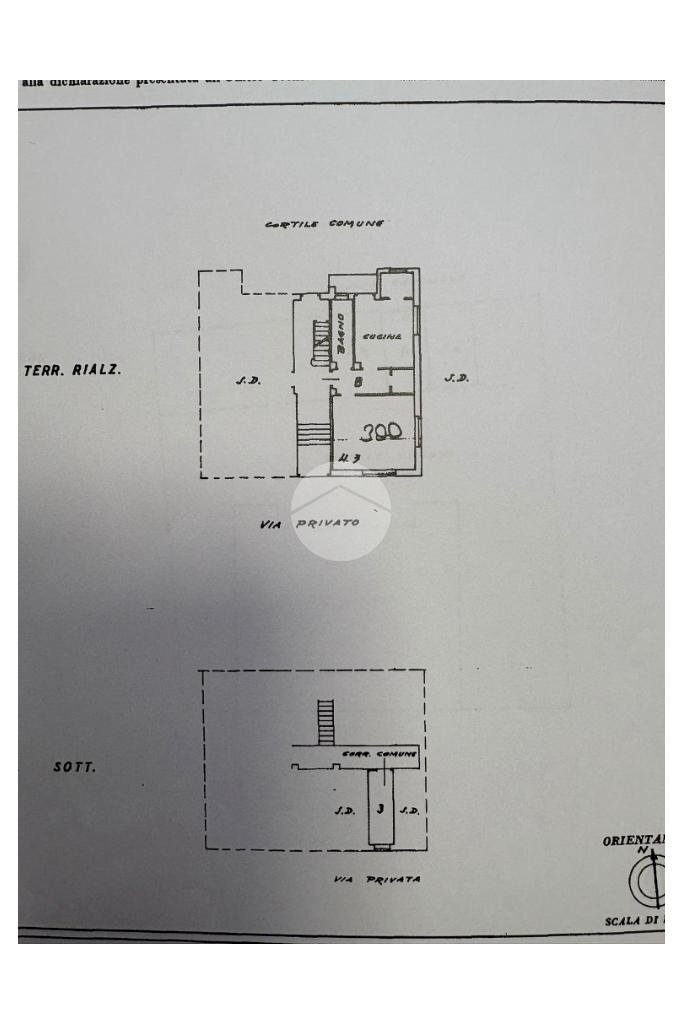 Trilocale Via Givoletto, Alpignano - planimetria 1