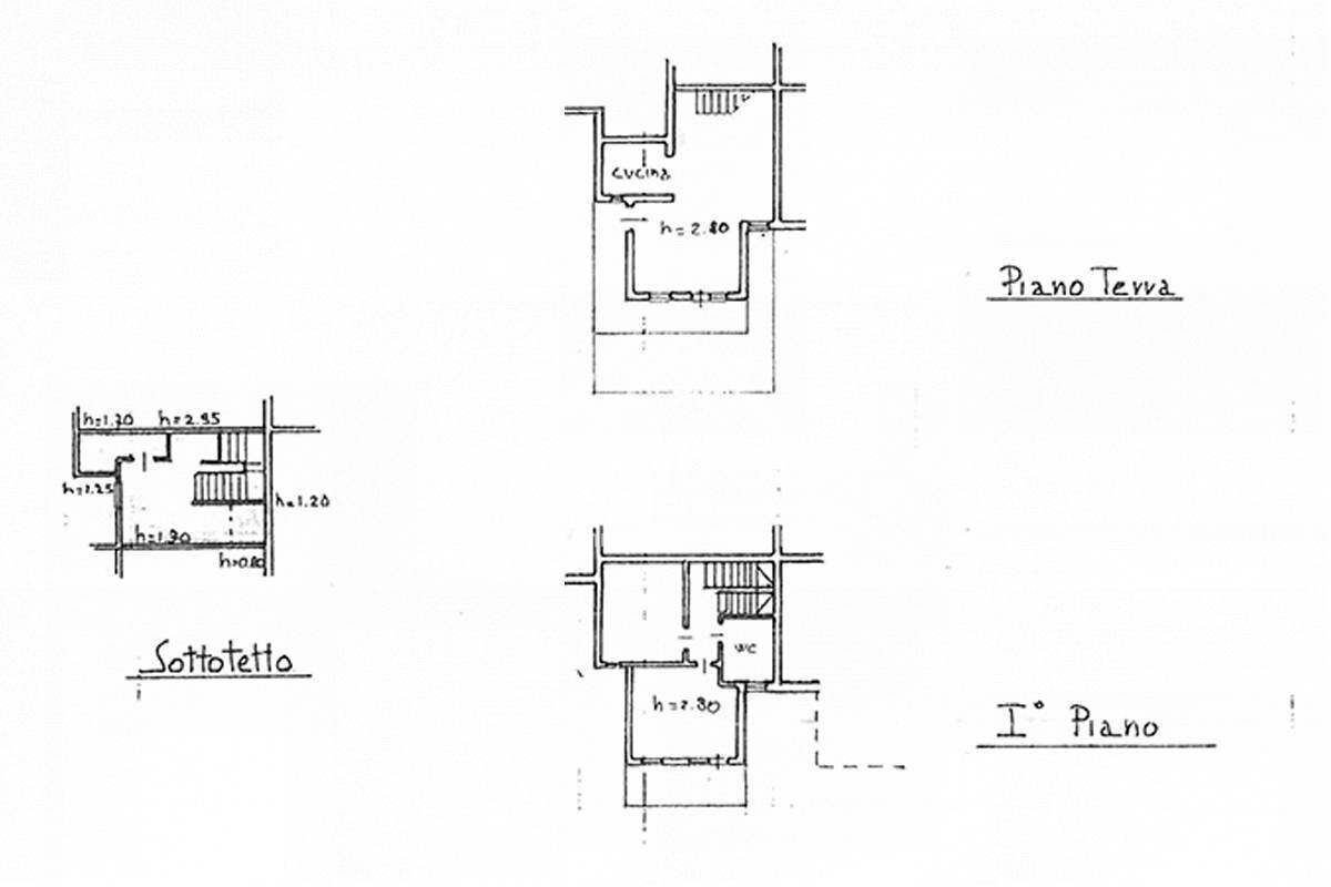 Foto 36 - Casa indipendente VIA SAN DOMENICHINO, Massa - planimetria 1