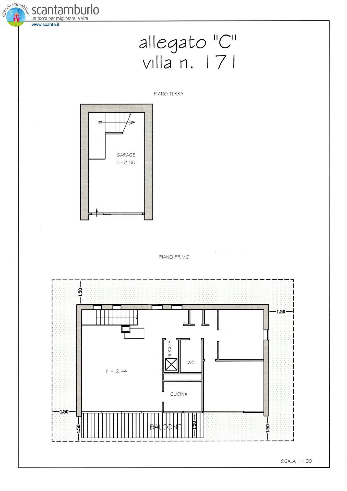 Foto 20 - Casa indipendente Borca di Cadore - planimetria 1