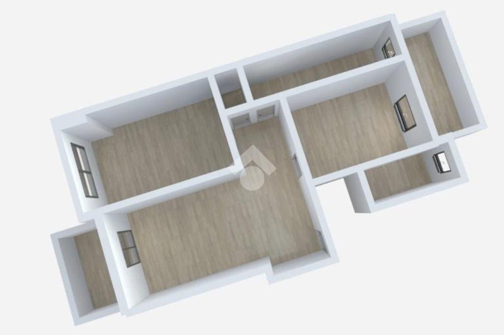 Trilocale Corso Grosseto, Torino - planimetria 1