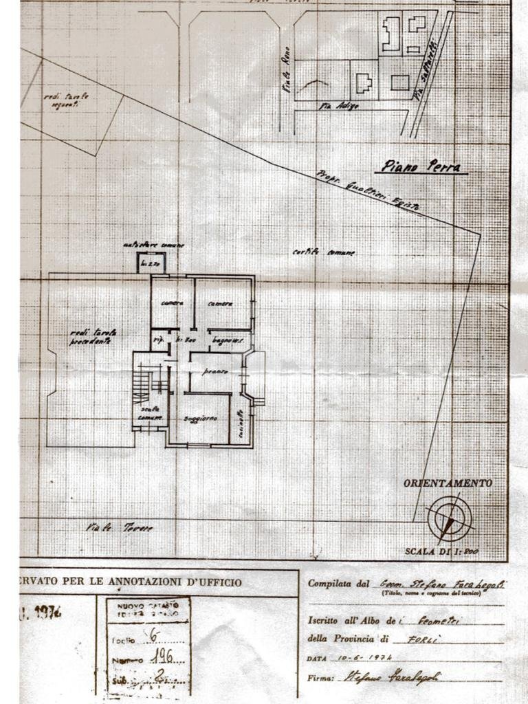 Four-room apartment Via Tevere, Cesenatico - floor plans 1