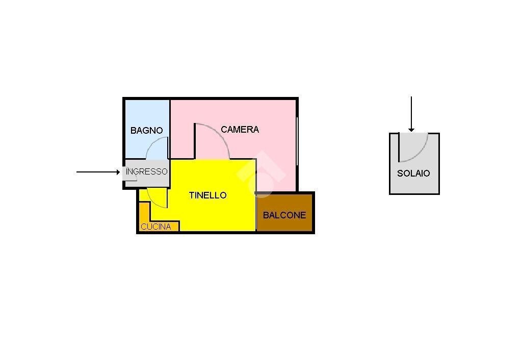 One-room apartment Via Vincenzo Gioberti, Sesto San Giovanni - photo 3