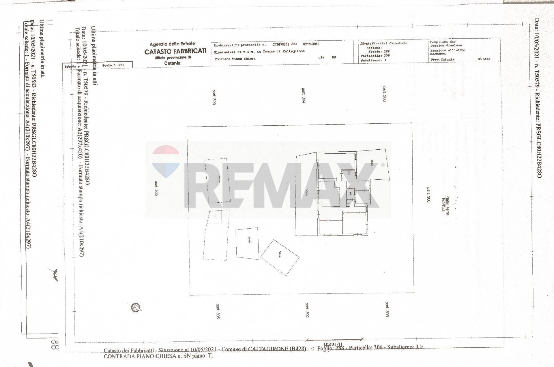 Pianta 2D - Casa indipendente via   Andromeda
 
S.N., Caltagirone - planimetria 1