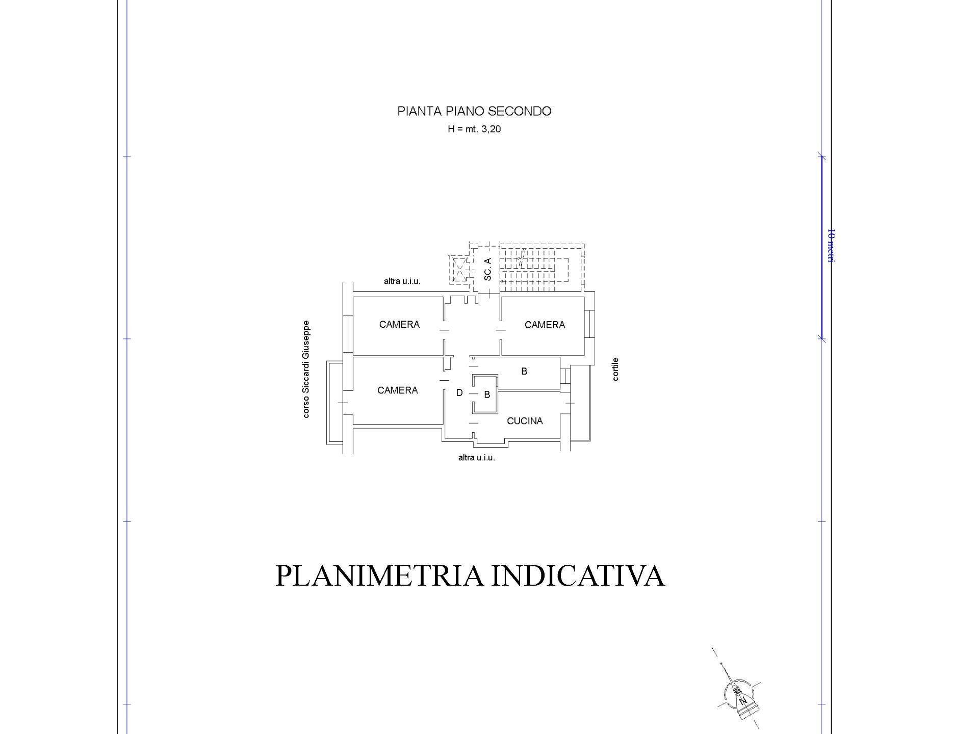 Foto 20 - Quadrilocale Corso Giuseppe Siccardi, Torino - planimetria 1