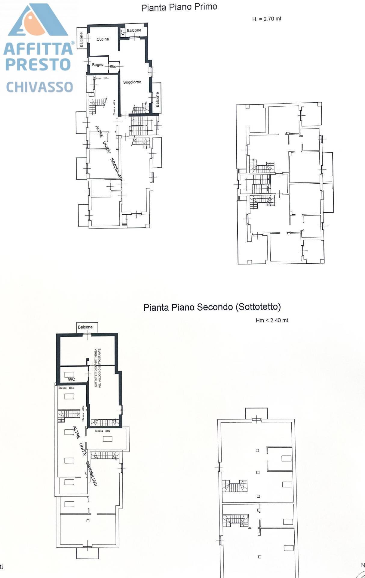 Foto 18 - Apartment VIA CASALE
 
40, Chivasso - floor plans 1