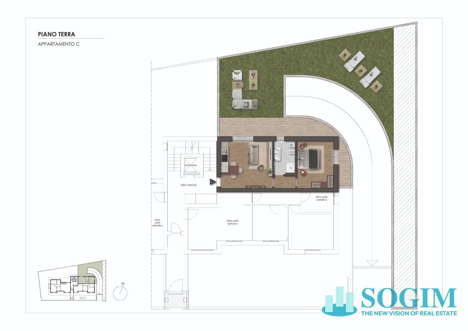 Foto 18 - Two-room apartment Via Annone
 
snc, Monza - floor plans 1