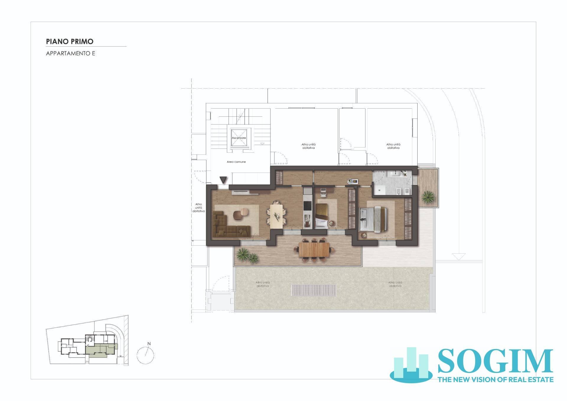 Foto 16 - Three-room apartment Via Annone
 
snc, Monza - floor plans 1