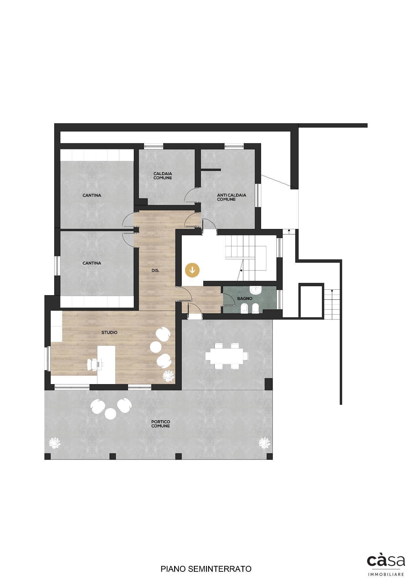Foto 65 - Villa via prada
 
17, Comerio - floor plans 1