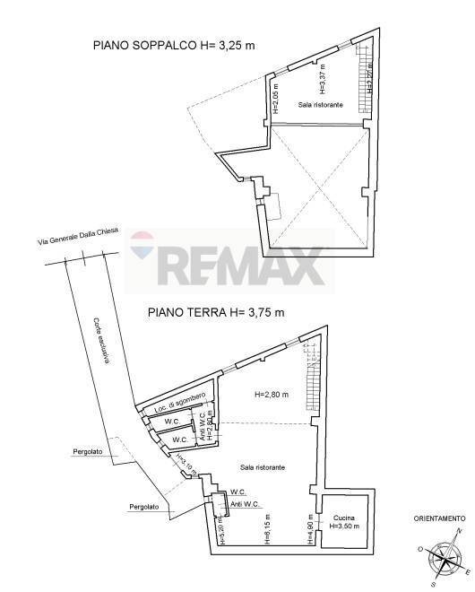 Pianta 2D - Locale Commerciale Via Roma
 
3, Terrasini - planimetria 1