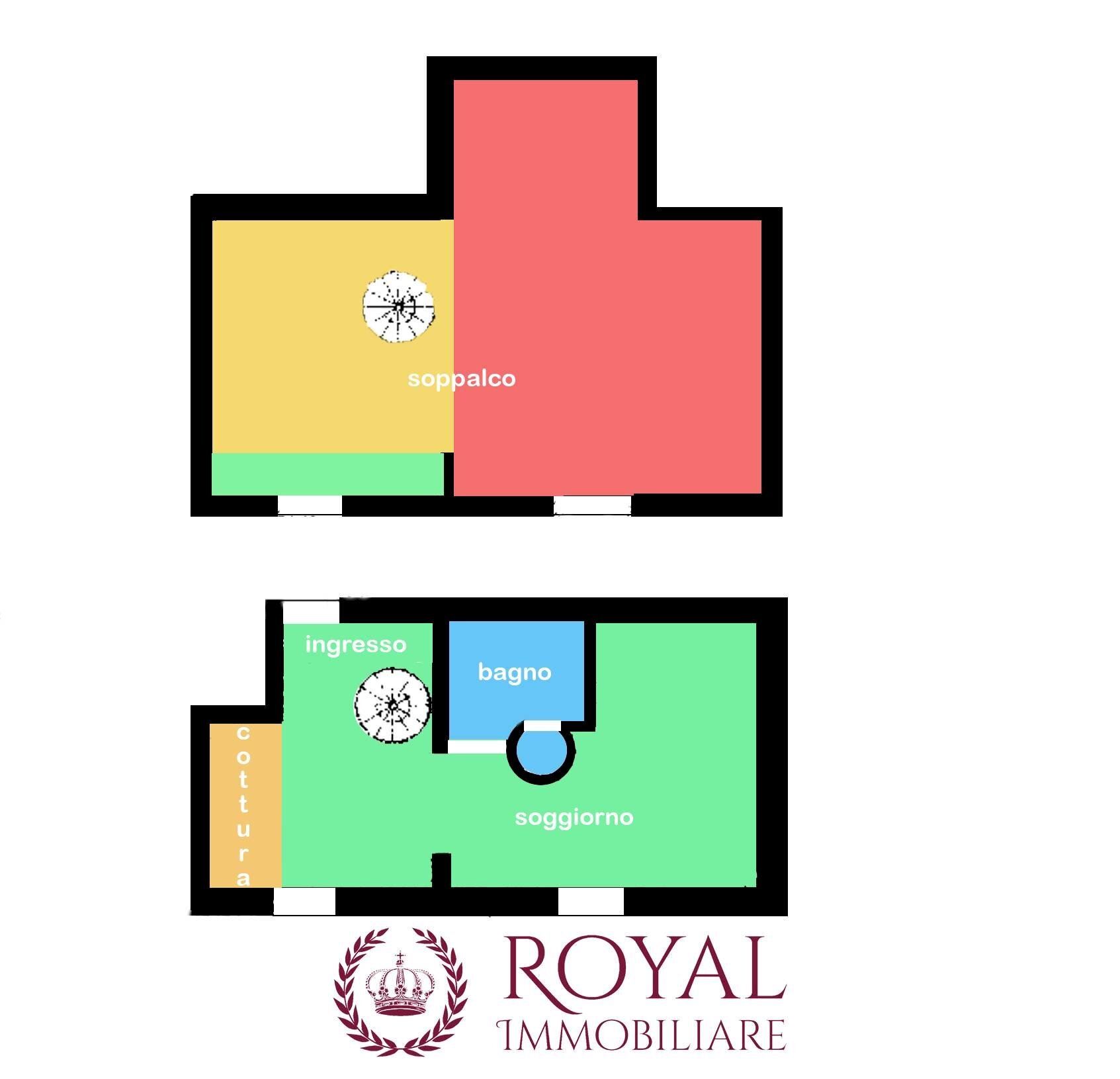 Foto 27 - Two-room apartment Via Antonio Mangini, Livorno - floor plans 1