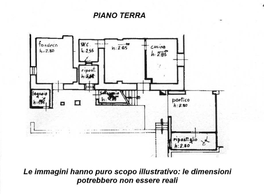 Foto 19 - Villa a Schiera via della Ramiera, Teramo - planimetria 1