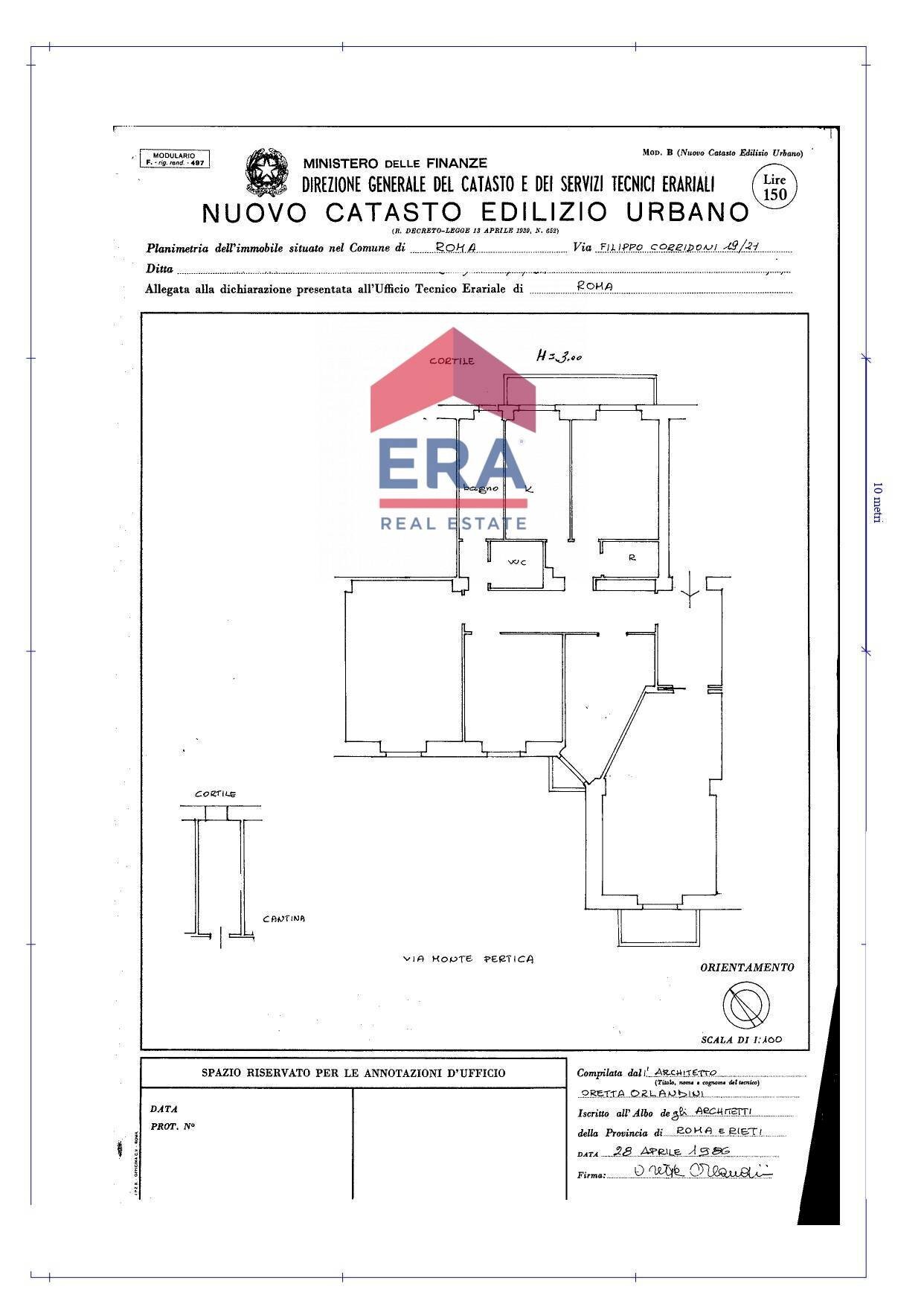 Foto 35 - Apartment Via Filippo Corridoni
 
19, Roma - floor plans 1