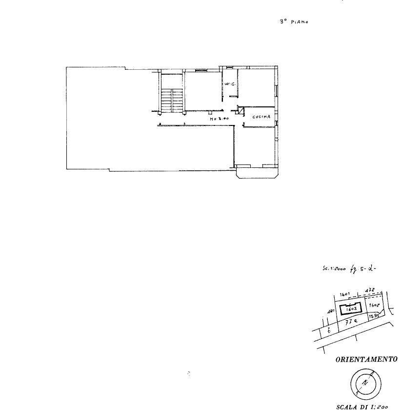 Foto 17 - Trilocale Via Europa
 
50, Cesana Brianza - planimetria 1