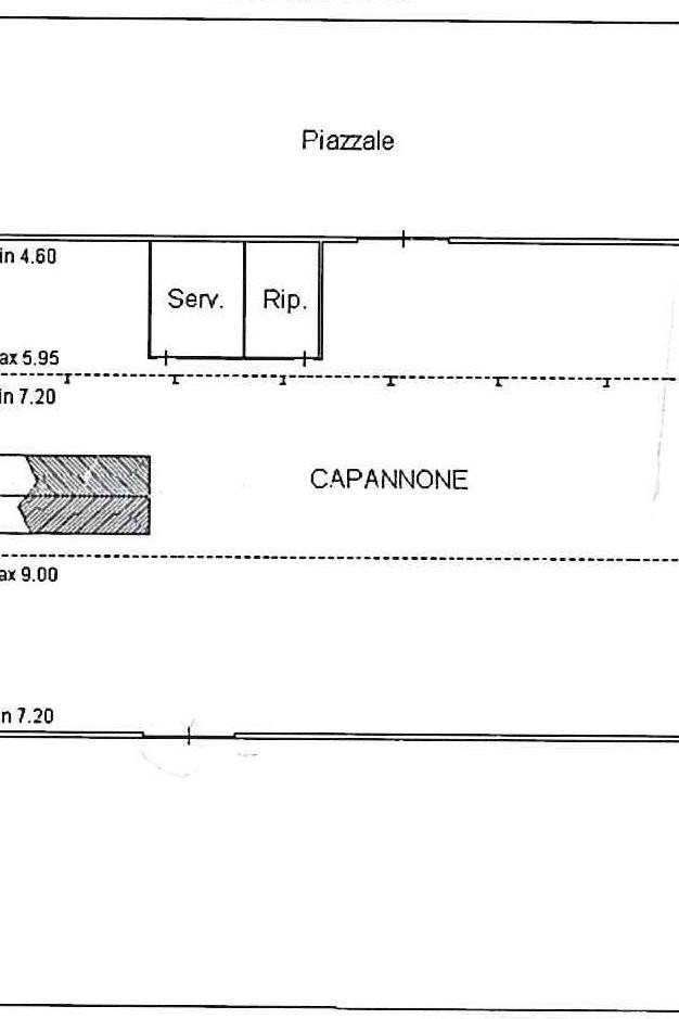 Capannone via Poirino, 301, Carmagnola - planimetria 1