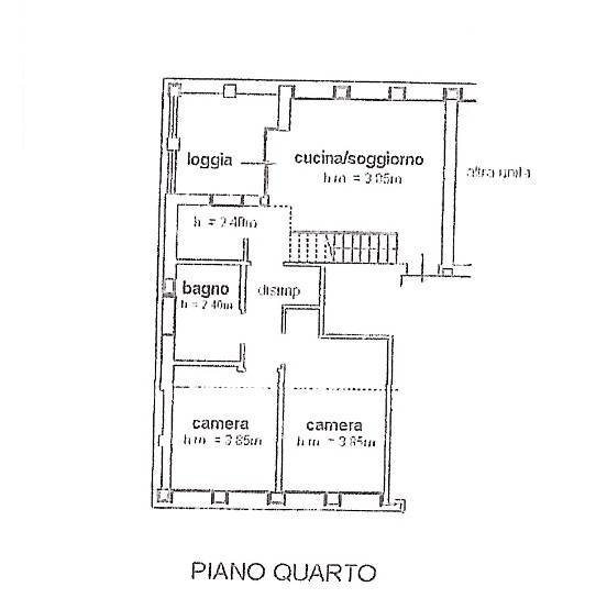 Foto 32 - Attico Via guido sinopoli
 
15, Conegliano - planimetria 1