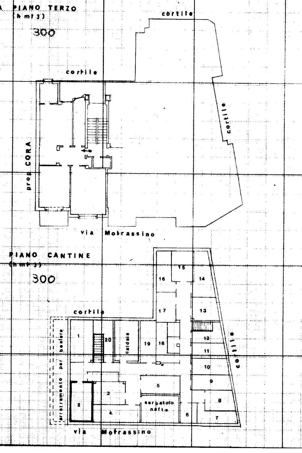 Three-room apartment via Pietro Motrassino, 7, Venaria Reale - floor plans 1