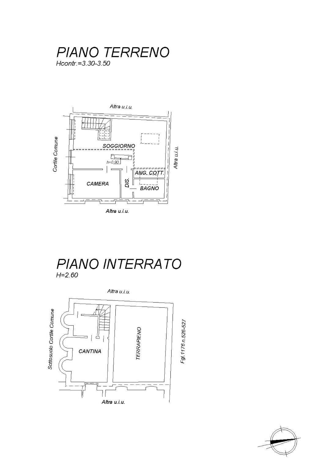 Loft via Giacinto Collegno, 10, Torino (neighborhood San Donato) - floor plans 1