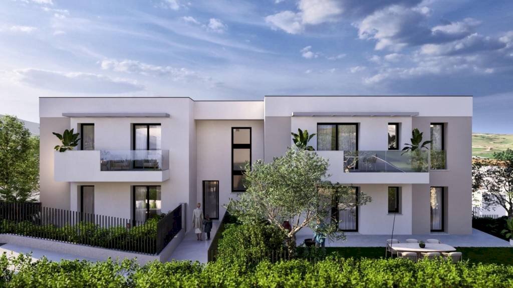 Facciata - Trilocale via Panoramica, Morciano di Romagna - foto 1