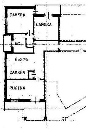 Four-room apartment via Fossano, 4, Bene Vagienna - floor plans 1