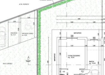 Planimetria - Villa a Schiera strada Loreto, 18, Moncalieri - foto 3