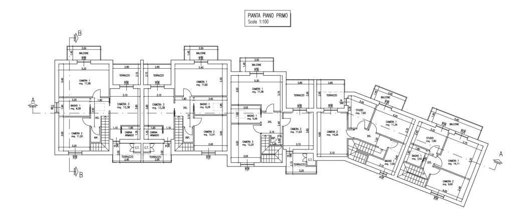 Planimetria - Terraced Villa strada Loreto, 18, Moncalieri - photo 2