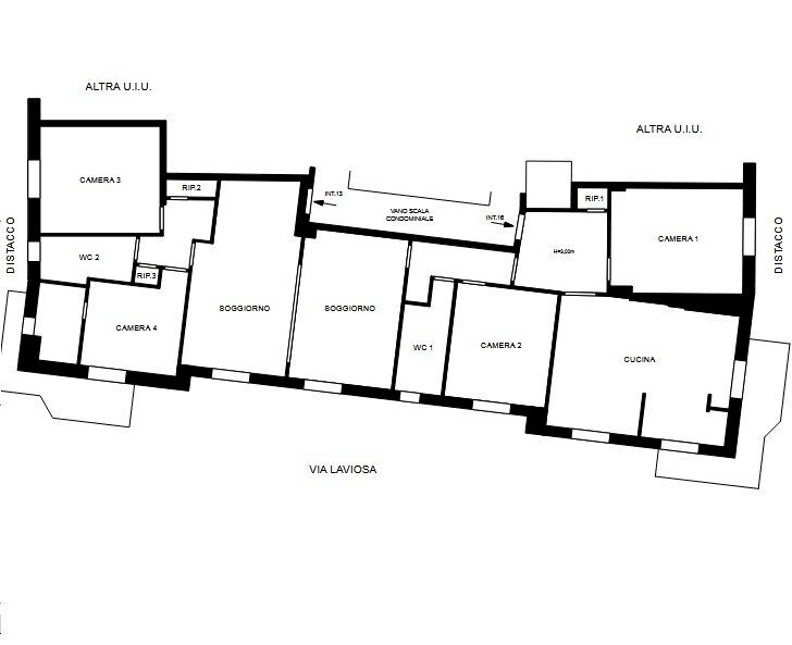 1.jpg - Appartamento all'asta Via Laviosa 37, Genova (zona Pegli) - planimetria 1