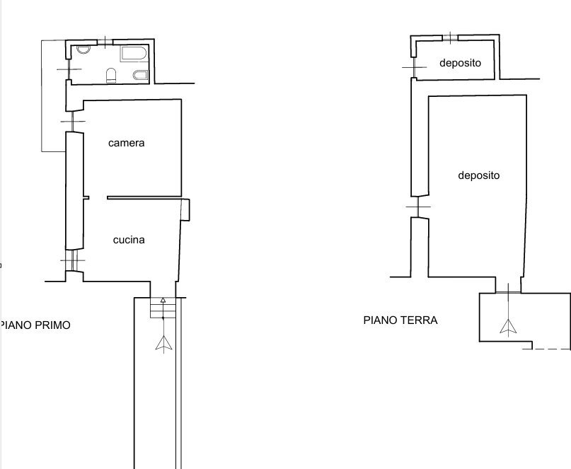1.png - Three-room apartment at auction Frazione Teviggio 14, Varese Ligure - floor plans 1