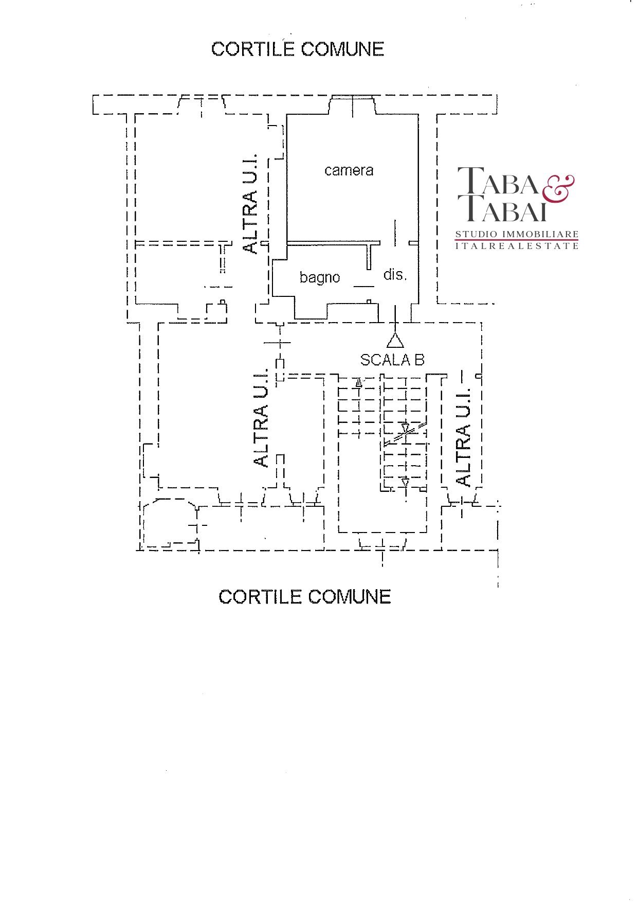 Planimetria - Monolocale corso Spezia, 53, Torino (zona Lingotto) - planimetria 1