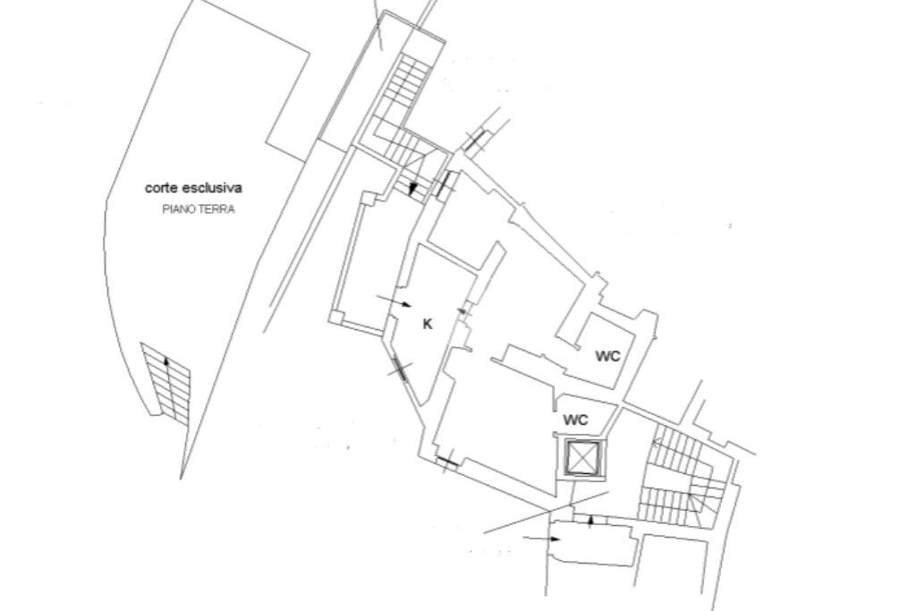 Trilocale Via Giuseppe Agnese, Calice Ligure - planimetria 1