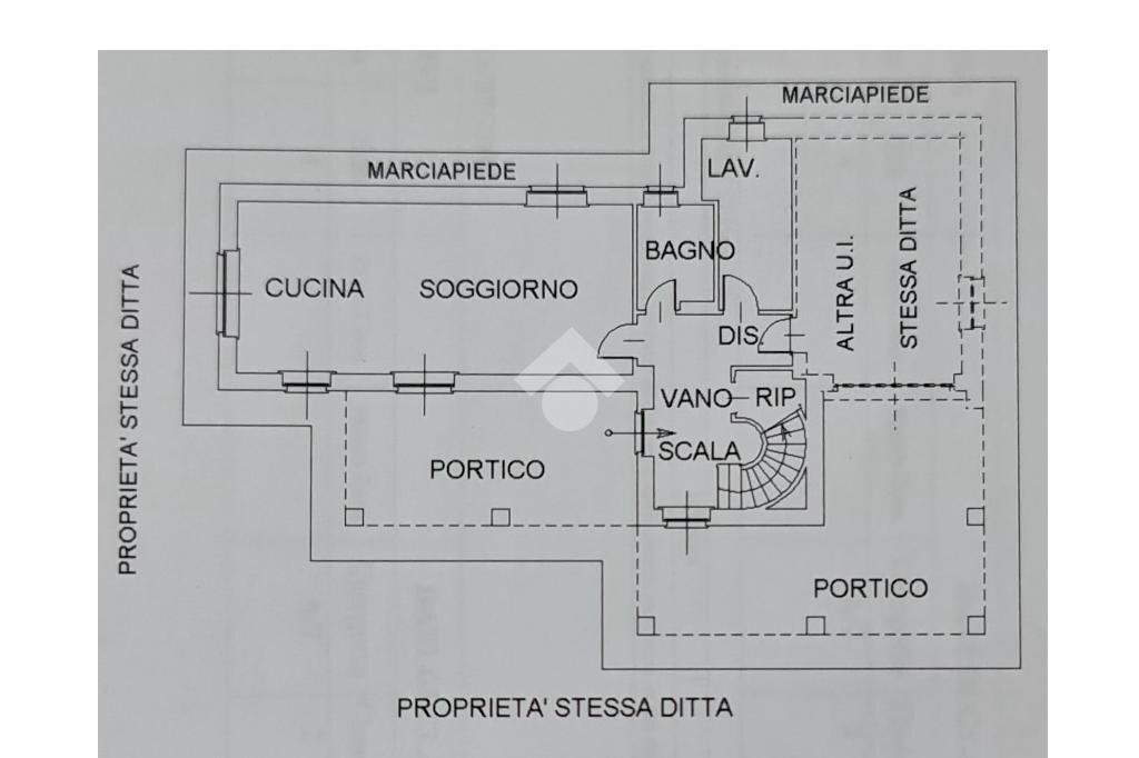 Villa Via delle monache, Caselle Torinese - planimetria 1