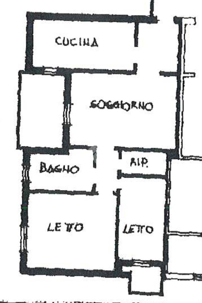 Trilocale Via Circonvallazione Nordest, Sassuolo - planimetria 1