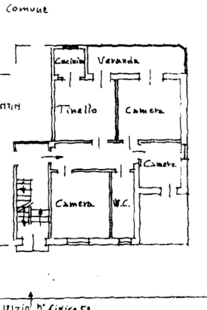 Quadrilocale Via Ulzio, Collegno - planimetria 1