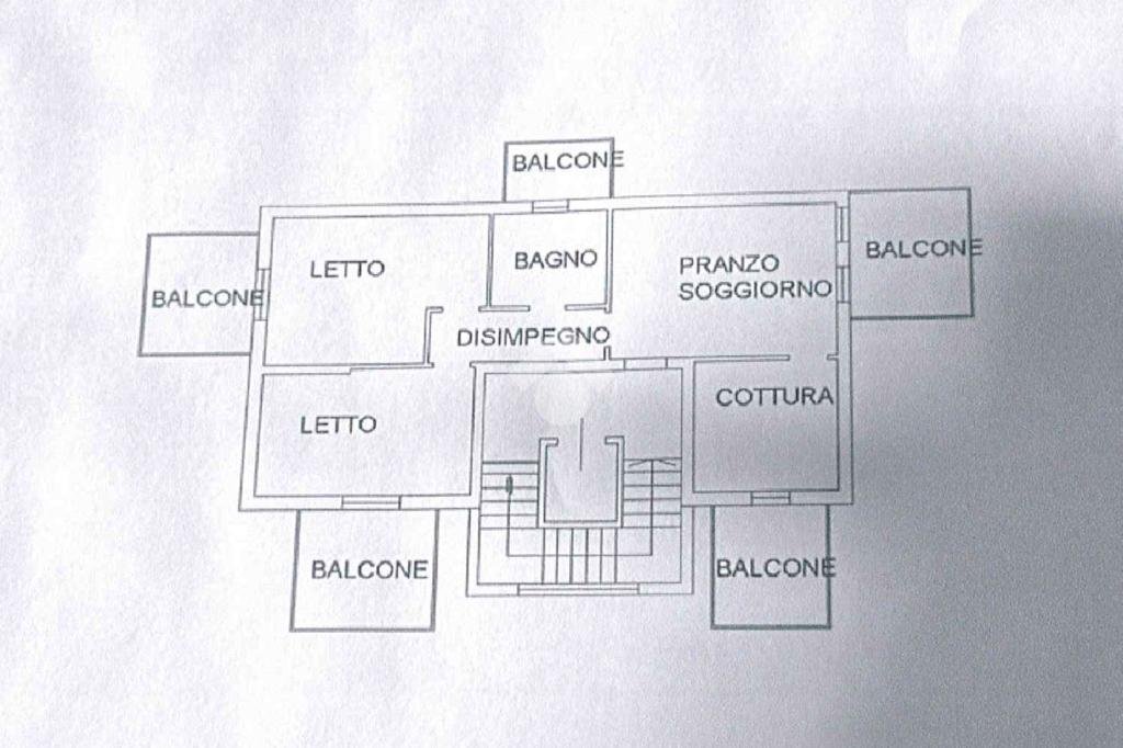 Trilocale Via Alpi, Cadelbosco di Sopra - planimetria 1