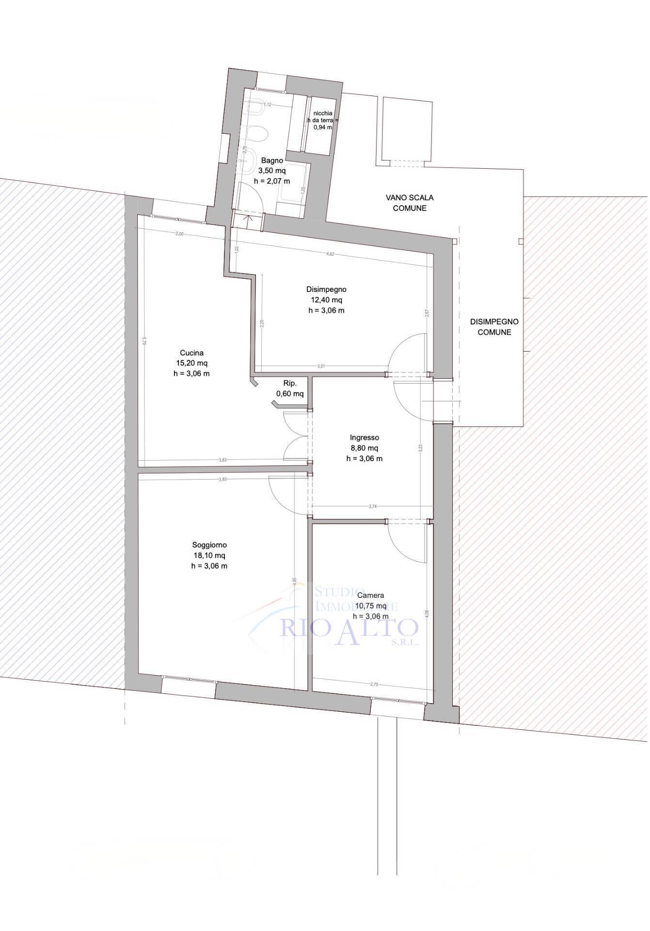 Foto 9 - Appartamento Venezia - planimetria 1