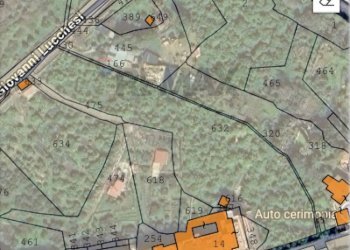 Pianta 2D - Terreno agricolo Via Scale Santantonio, Aci Catena - foto 2