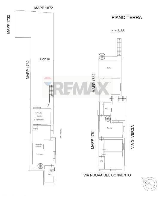Pianta 2D - Villa via Giovanni Verga
 
42, Piedimonte Etneo - floor plans 1